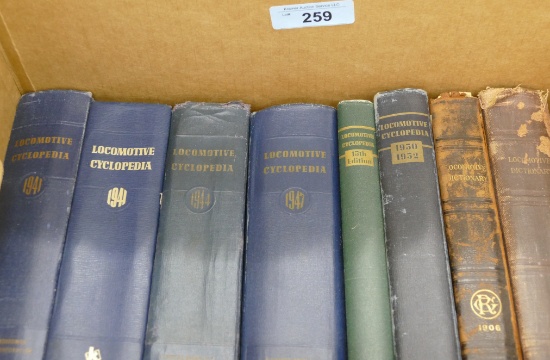 Box of Locomotive Encyclopedias