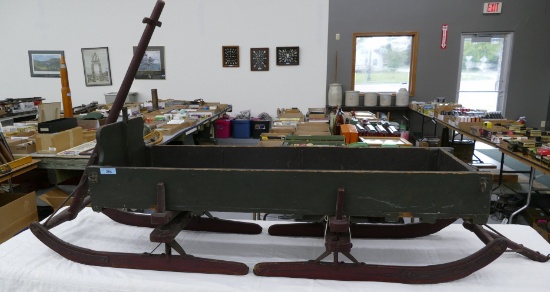 Vintage 5ft Wooden Sleigh