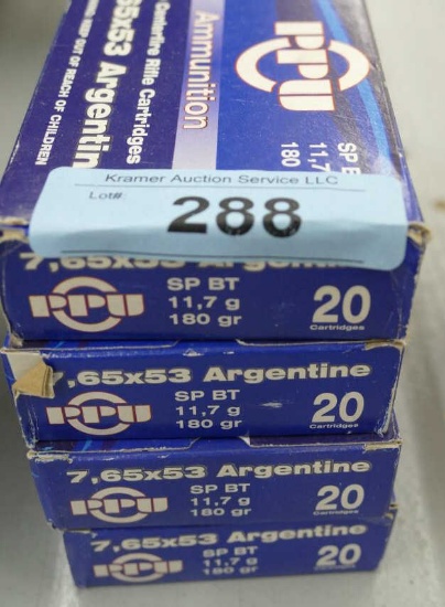 70+ rds 7.65x53 Argentine Ammo