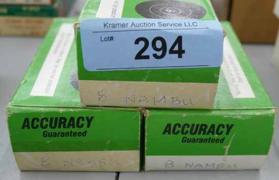 150 count 8mm Nambu Ammo