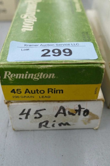 100 rds 45 Auto Rim Ammo