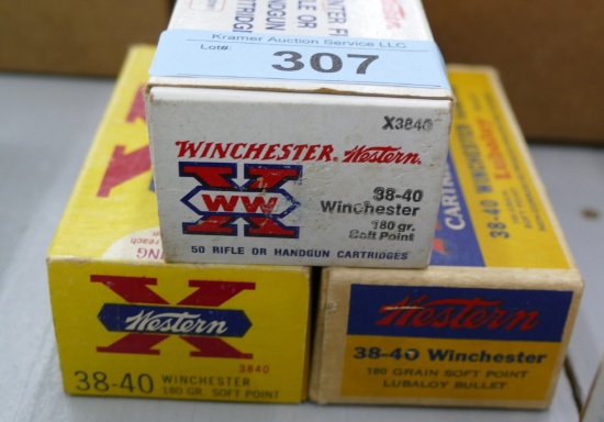 150 rds of 38-40 WCF Ammo