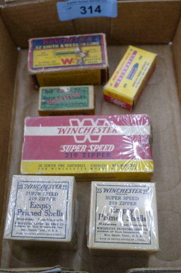 Box of Assorted Winchester Ammo