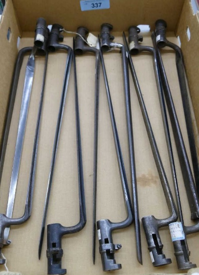Lot of 12 US Socket Bayonets
