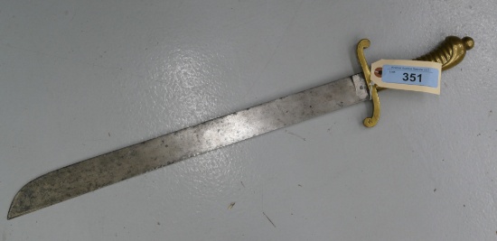 Civil War Era Brass Handle Fighting Knife