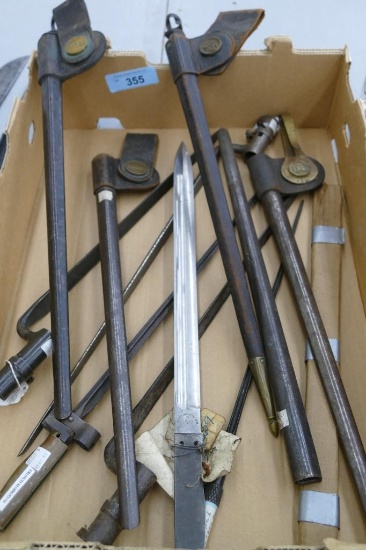 Lot of US & Foreign Bayonets