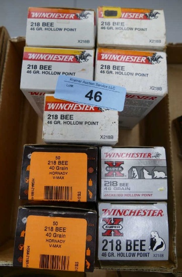 450 rds of Mixed 218 BEE Ammo