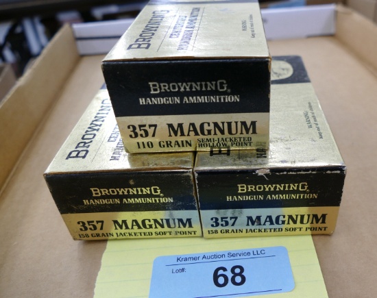 150 rds Browning 357 Magnum Ammo