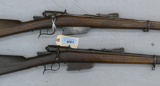Pair of Antique Italian Vetterili Military Rifles