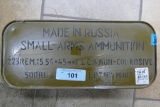 500 rds 223 Russian Ammo in Spam Can