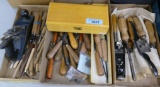 5 Flats of Gunsmith Woodworking Tools