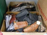 2 Flats of Holsters & Slings