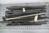 3 metal Baskets of Assorted Gun Barrels