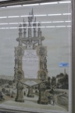 Framed Cicil War Enlistment Document