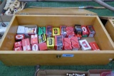 Large Wooden Box of Assorted Reloading Bullets