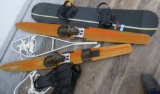 Snow Shoes, Water Skis, etc Lot