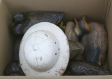 Box of old Decoys & Funks Hybrid Hat