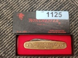 Brass Winchester Pocket Knife