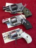 Lot of 3 Antique Baby Hammerless 22 short Revs