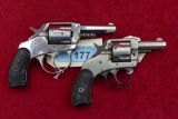 Pair of Antique Dbl. Action Revolvers