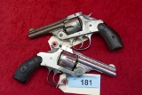 Pair of Antique Top Break Revolvers