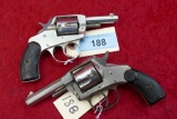 Pair of Antique Dbl Action Revolvers