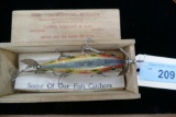 5 Hook Heddon Lure in Original Wood Box