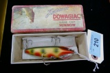 Heddon 3 Hook Wiggler Lure in box