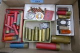 Flat of Vintage Shotgun Shells