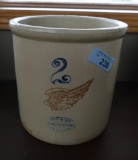 2 Gallon Redwing Crock