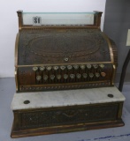 National Brass No 836 Cash Register
