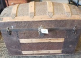 Vintage Round Top Trunk