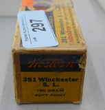 50 rds of 351 Winchester SLR Ammo