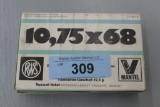 20 rds of 10.75x68 Ammo