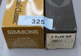 Simmons & GAMO Rifle Scope Pair