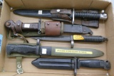 Lot of 5 Cold War Era Bayonets