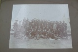 Military Canteen, Cartridge Box & Photo
