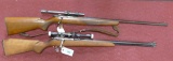 Pair of Scoped 22 Rifles