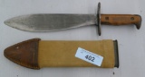 US 1917 BOLO Knife & Sheath
