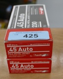 100 rds of Aguila 45ACP Ammo