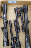 2 Harris Bipods & 2 Redfield Rifle Scopes