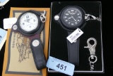 Pair of Harley Davidson Time Pieces