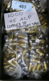1,000 rounds 45ACP Reloads