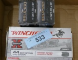 90 rds of mixed 44 S&W Ammo