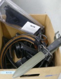 Lot of Police Posters, Belts & related gear