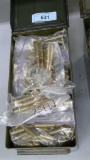 50 cal can of Misc Brass & Loaded Ammo