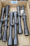 6 Vintage Lyman & Weaver Scopes