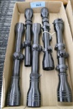 Lot of 5 Vintage Redfield Scopes