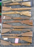 Lot of 10 Remington & Ruger Rifle stocks