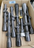 Lot of 6 Vintage Redfield & Weaver Scopes